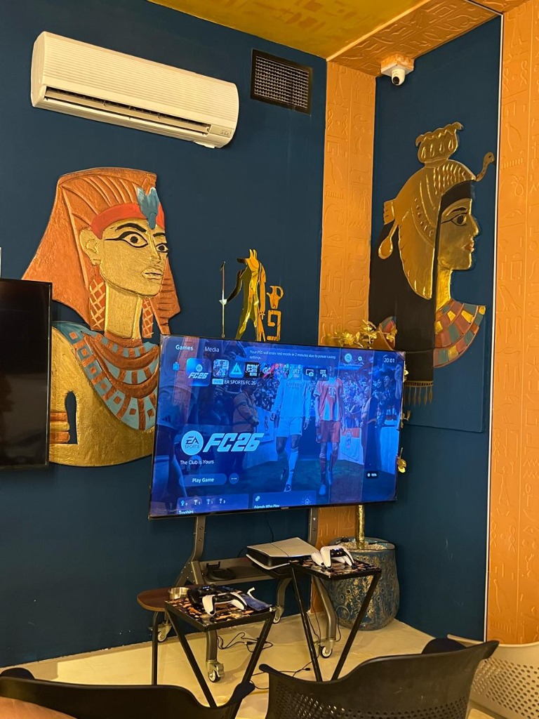 صالة بلايستيشن 5 في بريدة - مقهى أجواء المحروسة